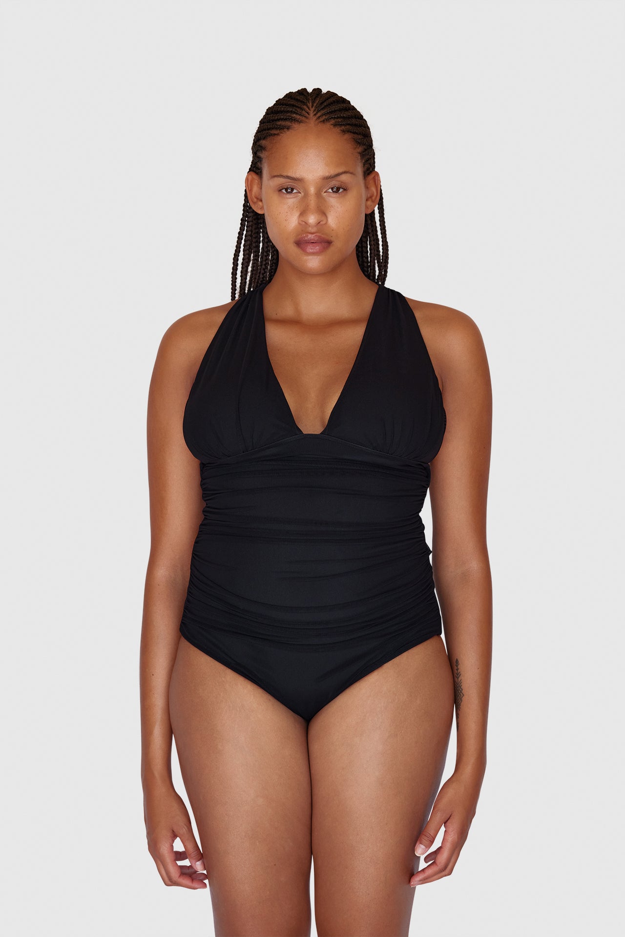 Black Tulle Swimsuit