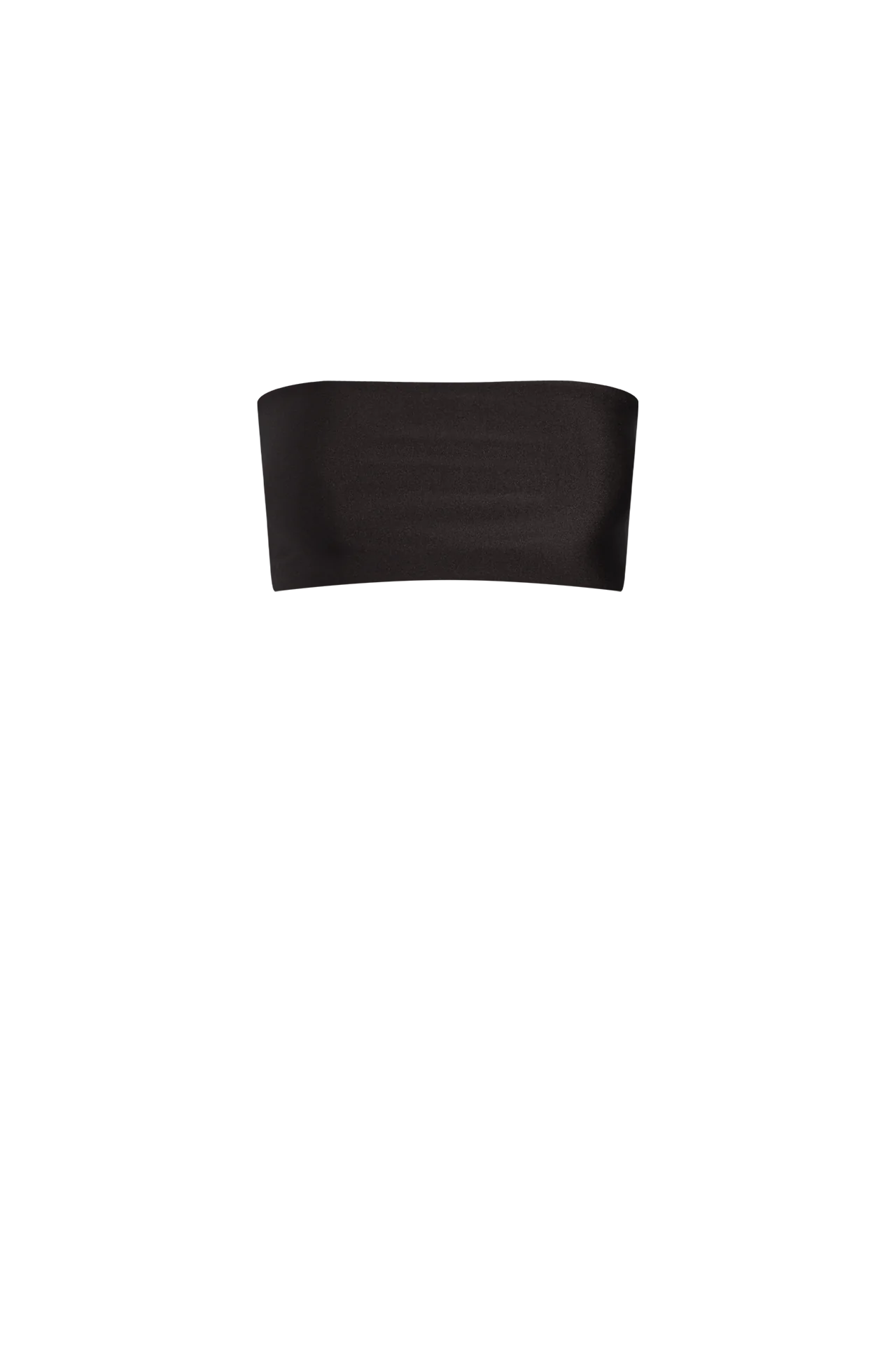Black Bandeau Top