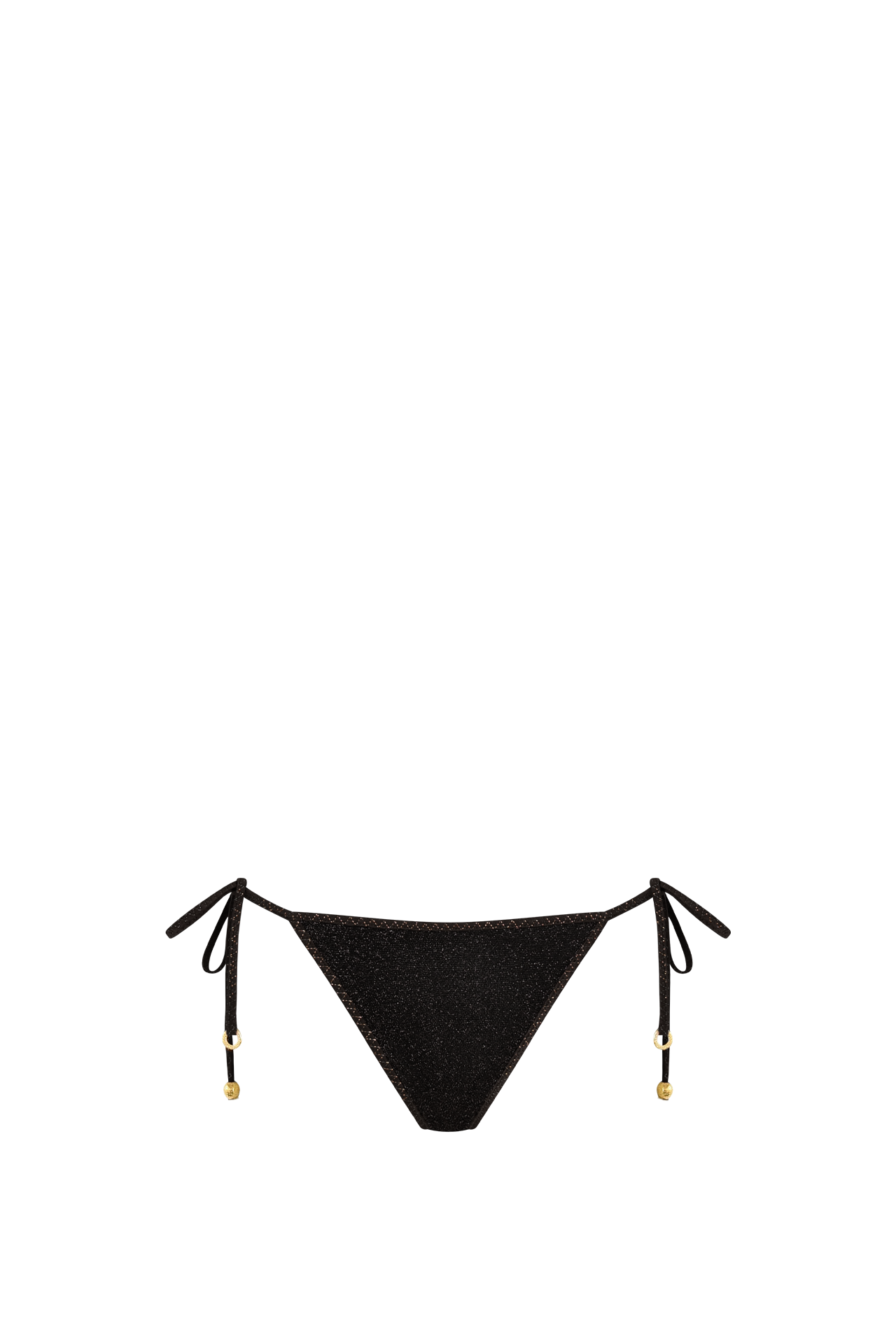Black Glitter Triangle Bottom