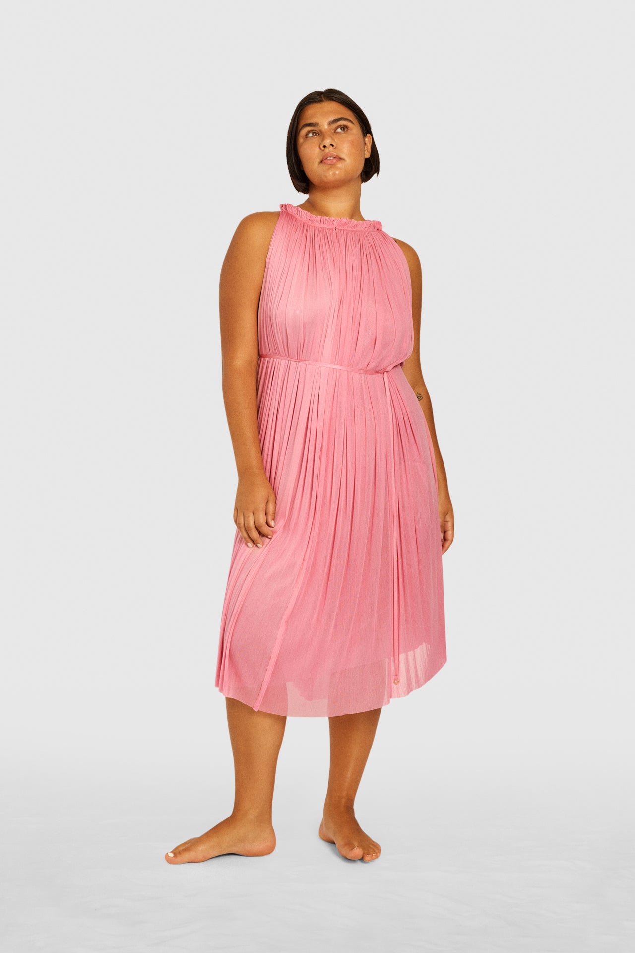 Bubble Silk Tulle Dress