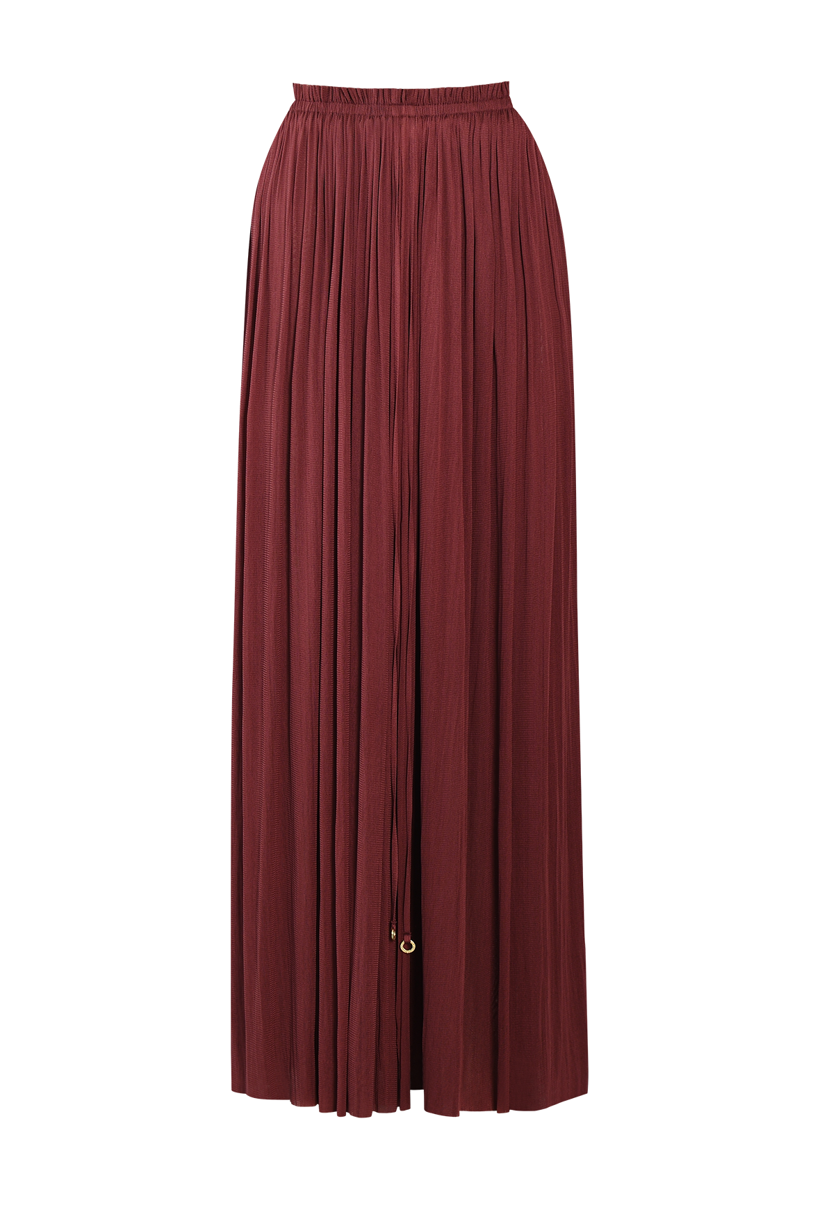 Bordeaux Silk Tulle Skirt