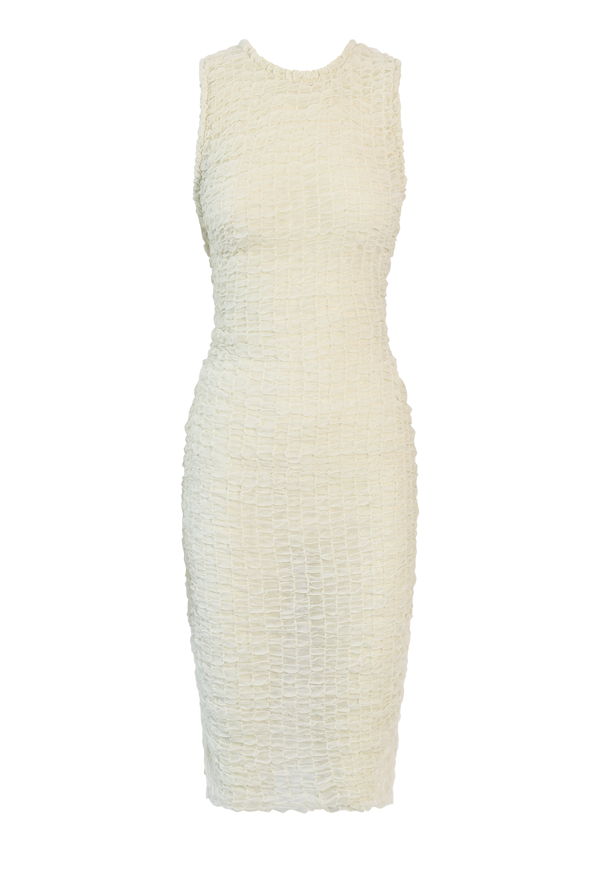 Ivory smocked dress 2025