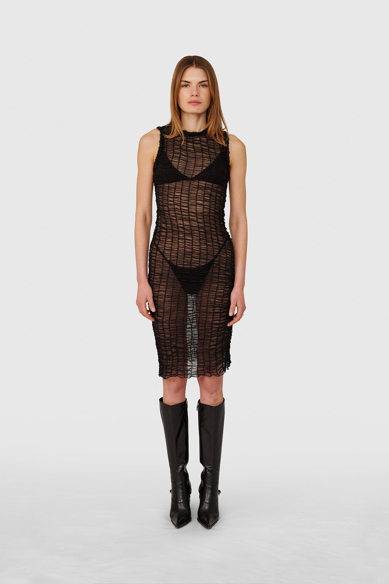 Black Smock Dress