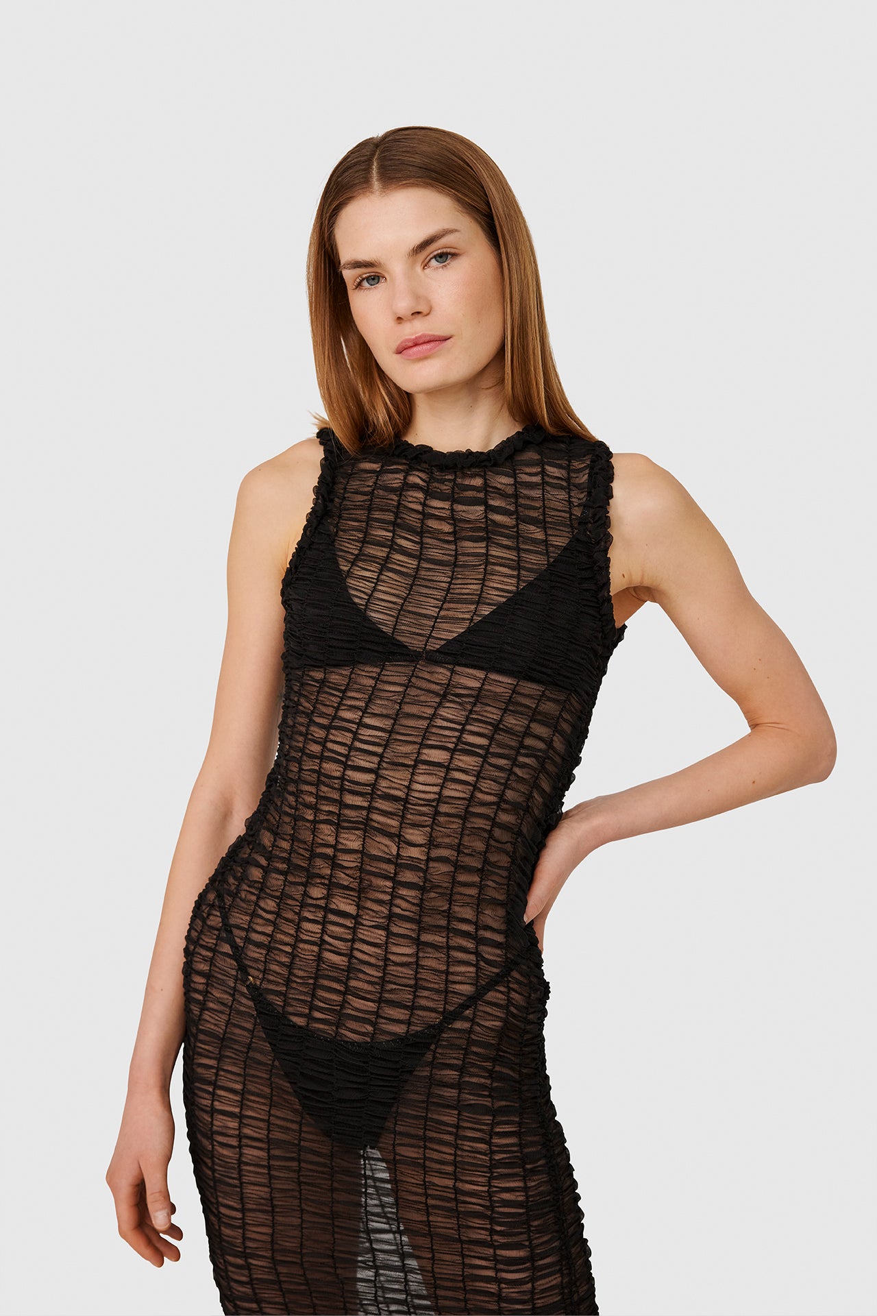 Black Smock Dress