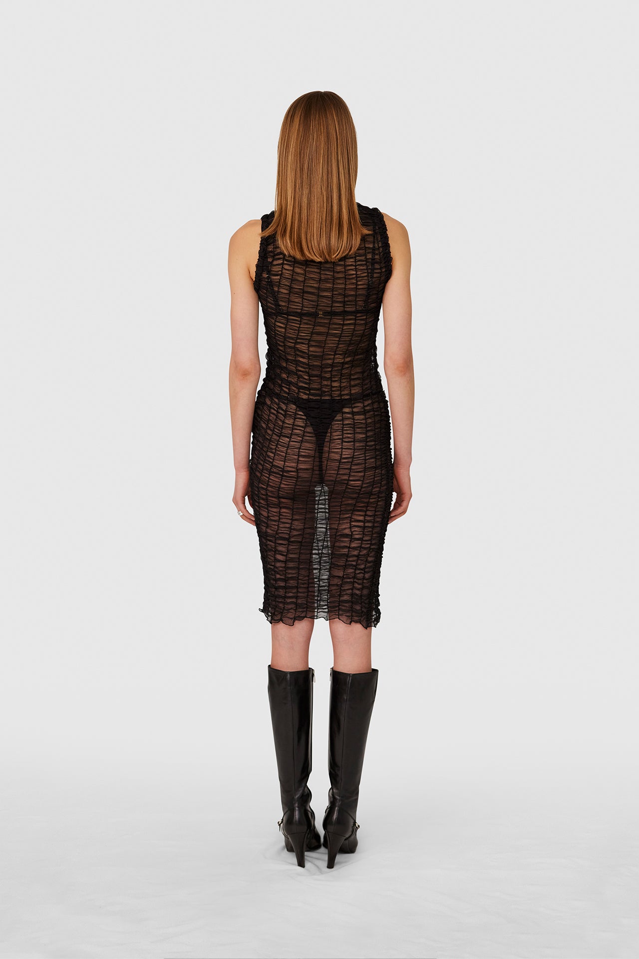 Black Smock Dress