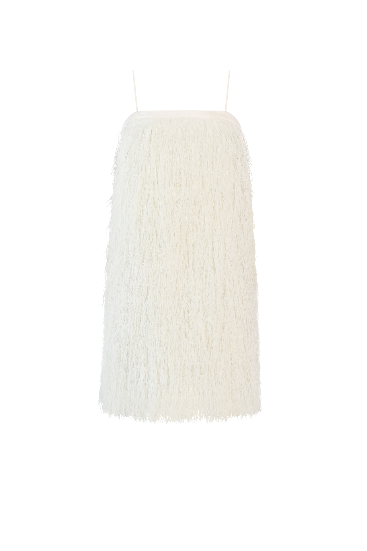 White Feather Dress