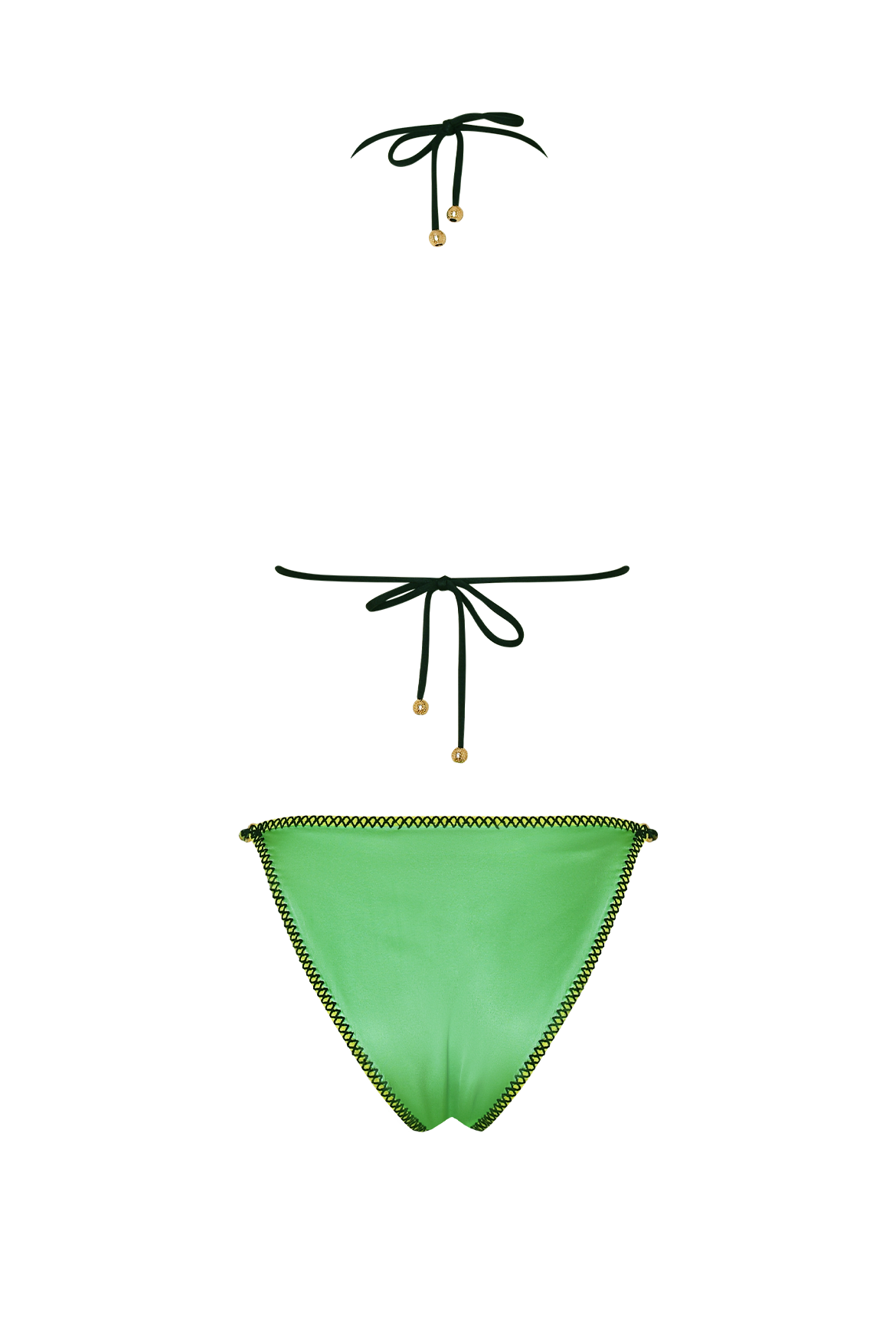 Satin Triangle Bikini