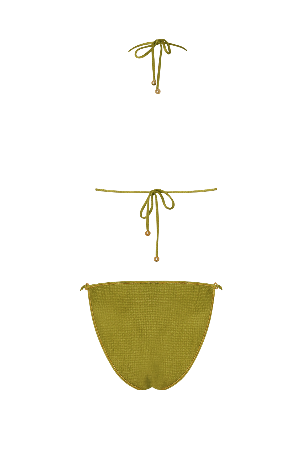 Olive Triangle Bikini