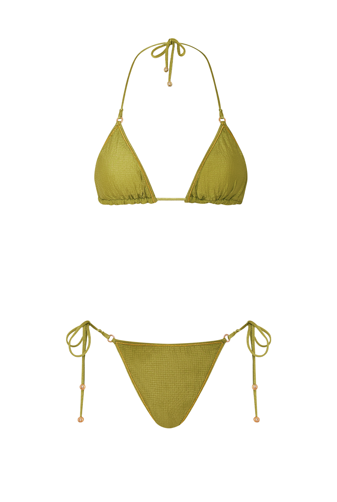 Olive Triangle Bikini