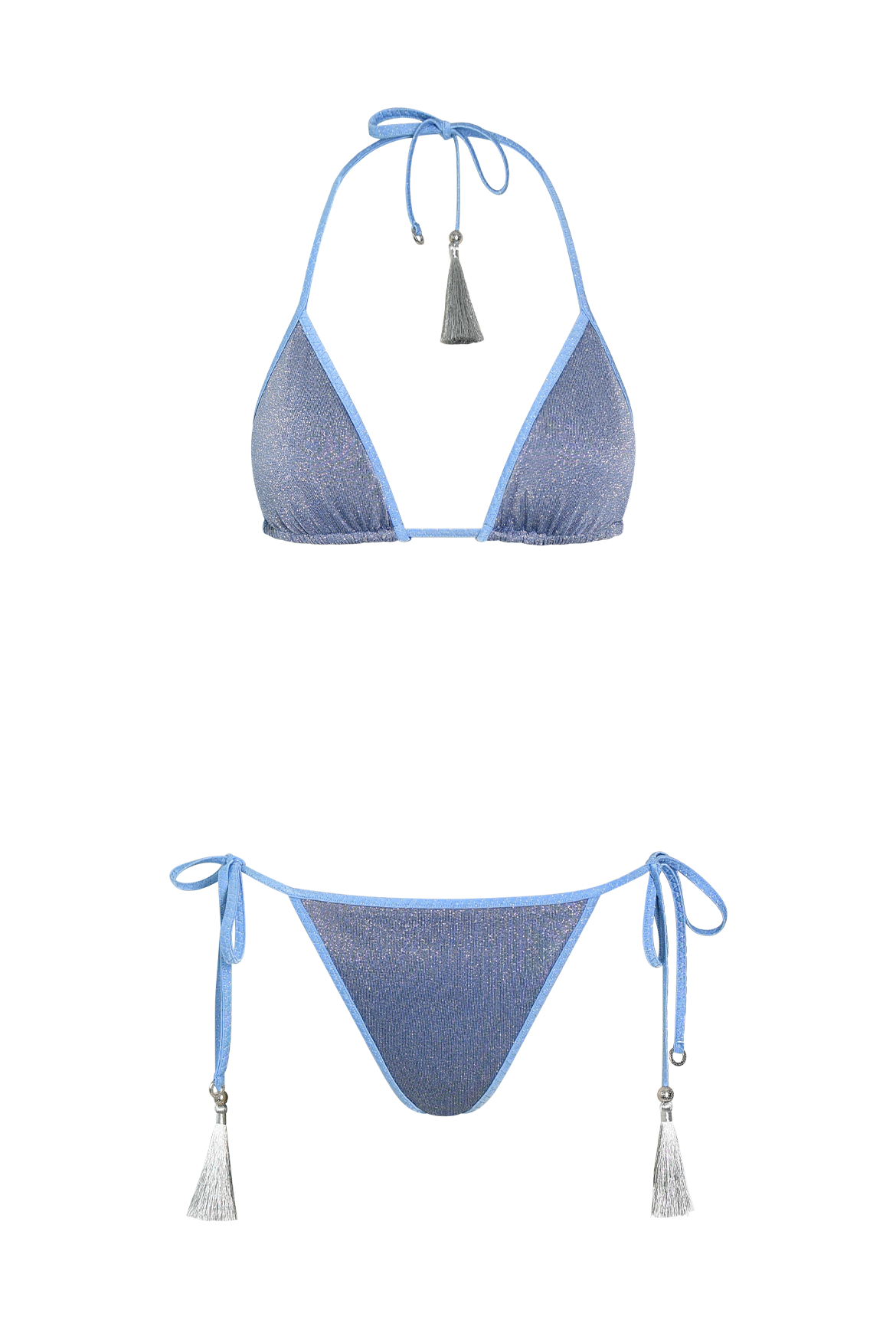 Product photo of bikini for warm beach swimming & vacation.