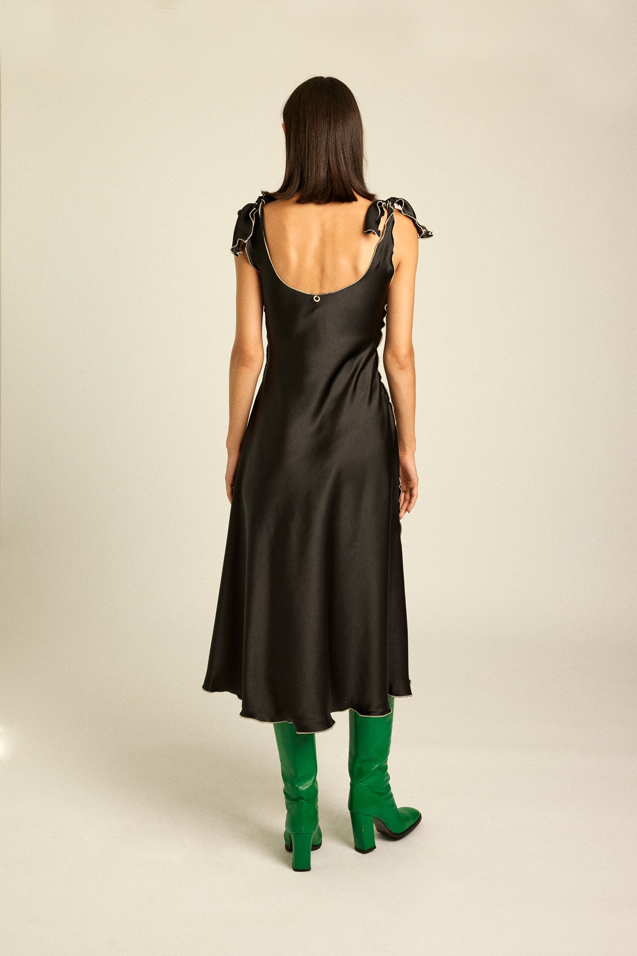 Woman in Dress for resort, party & wedding.