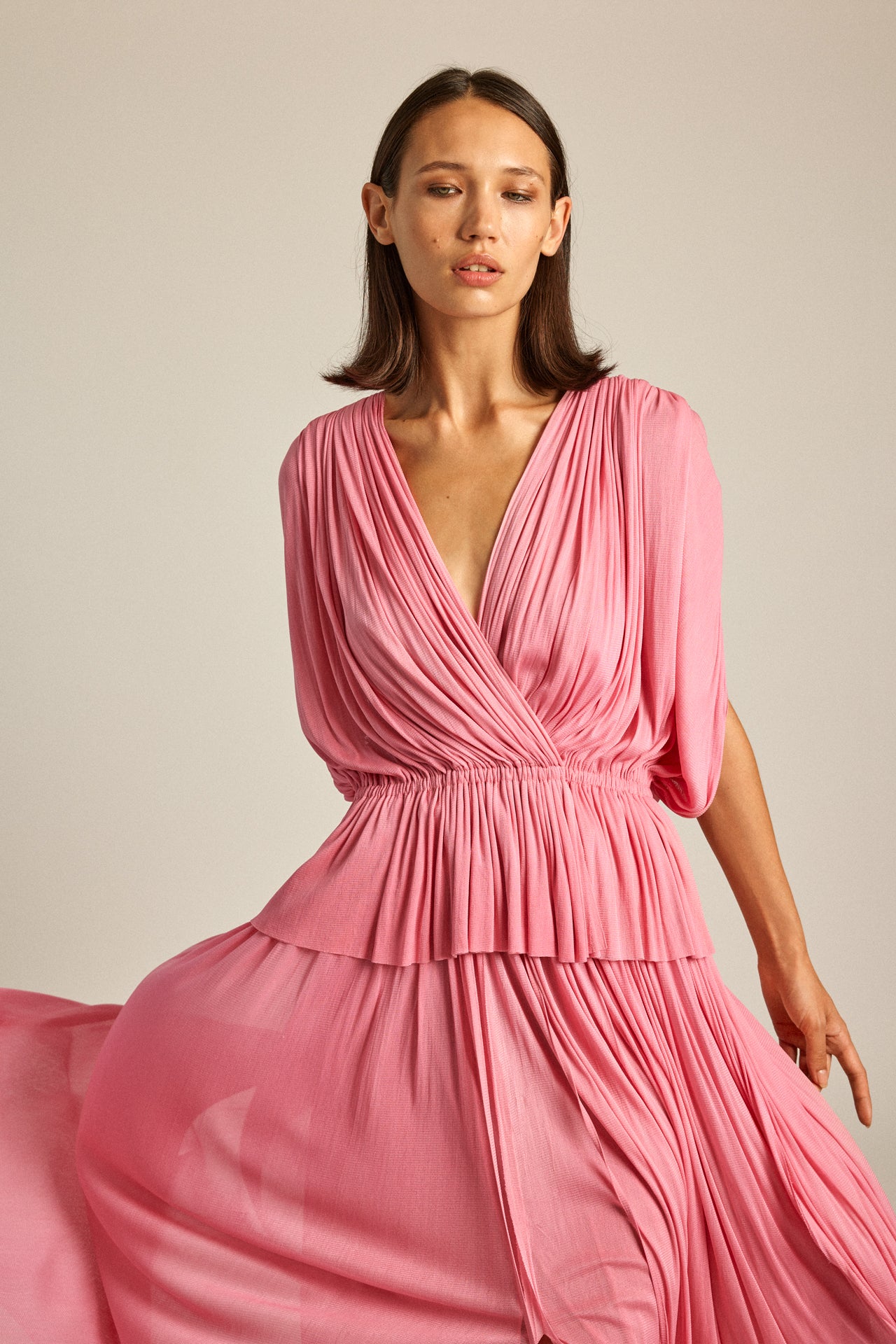 Bubble Silk Tulle Top