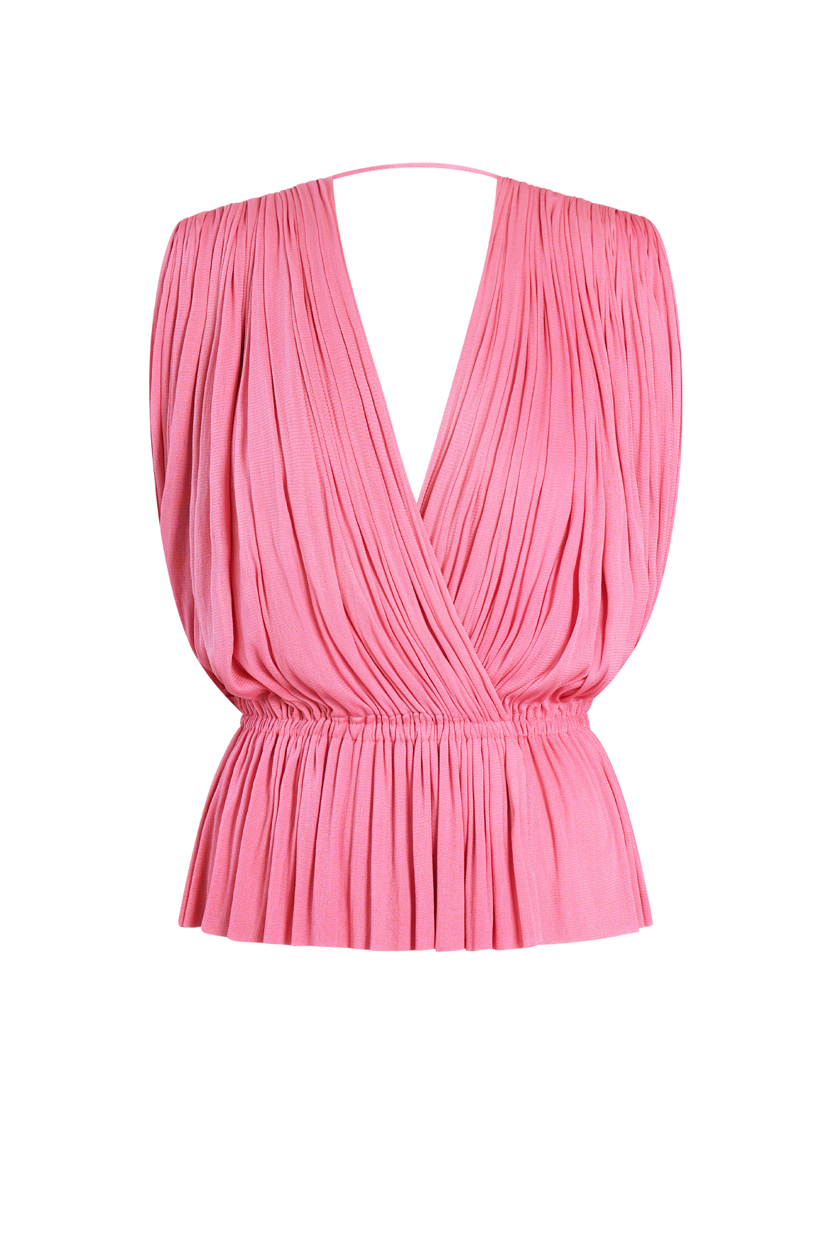 Bubble Silk Tulle Top