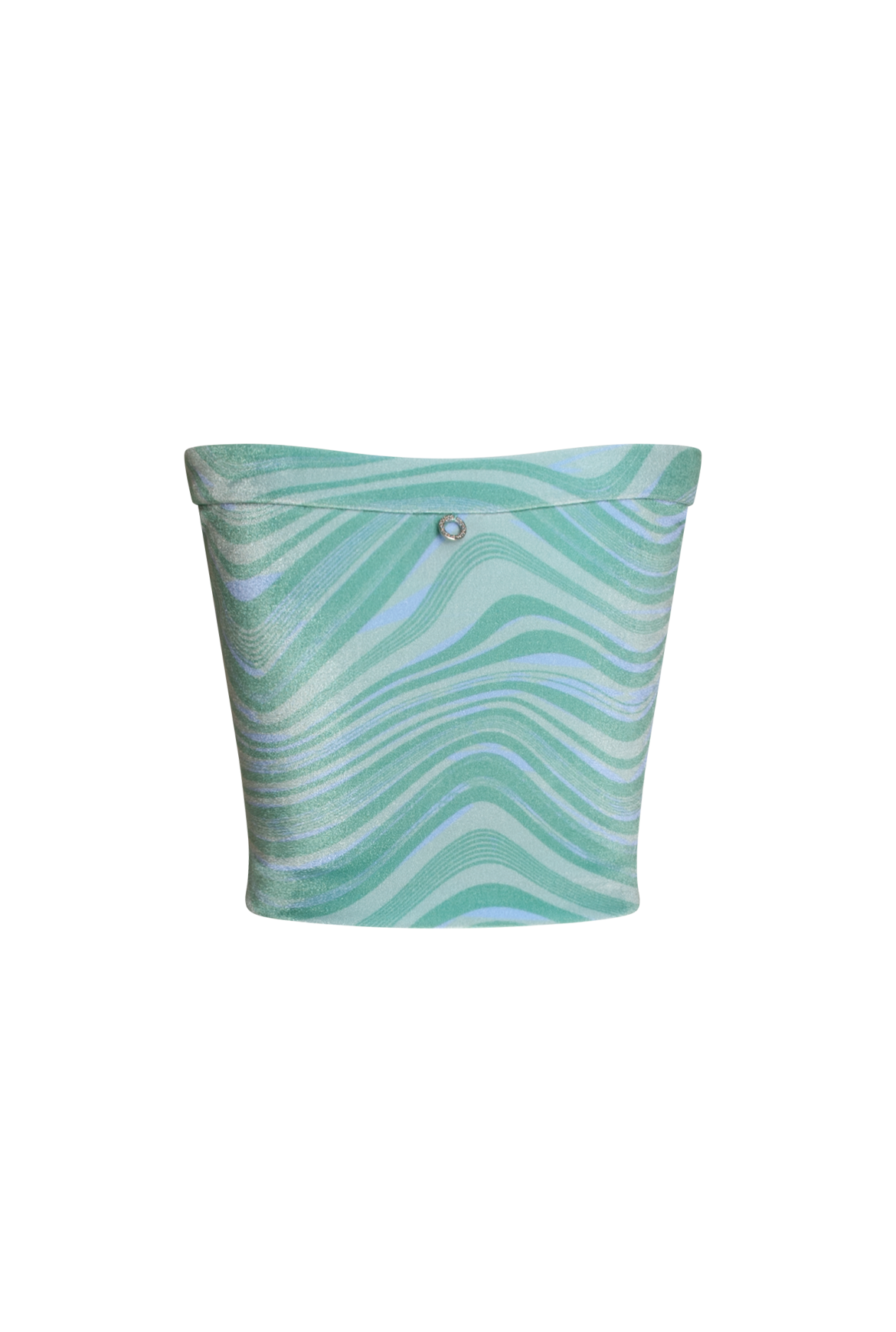 Ocean Wave Tube Top