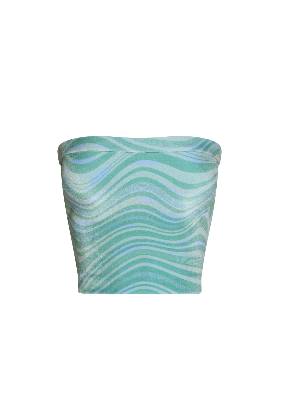 Ocean Wave Tube Top