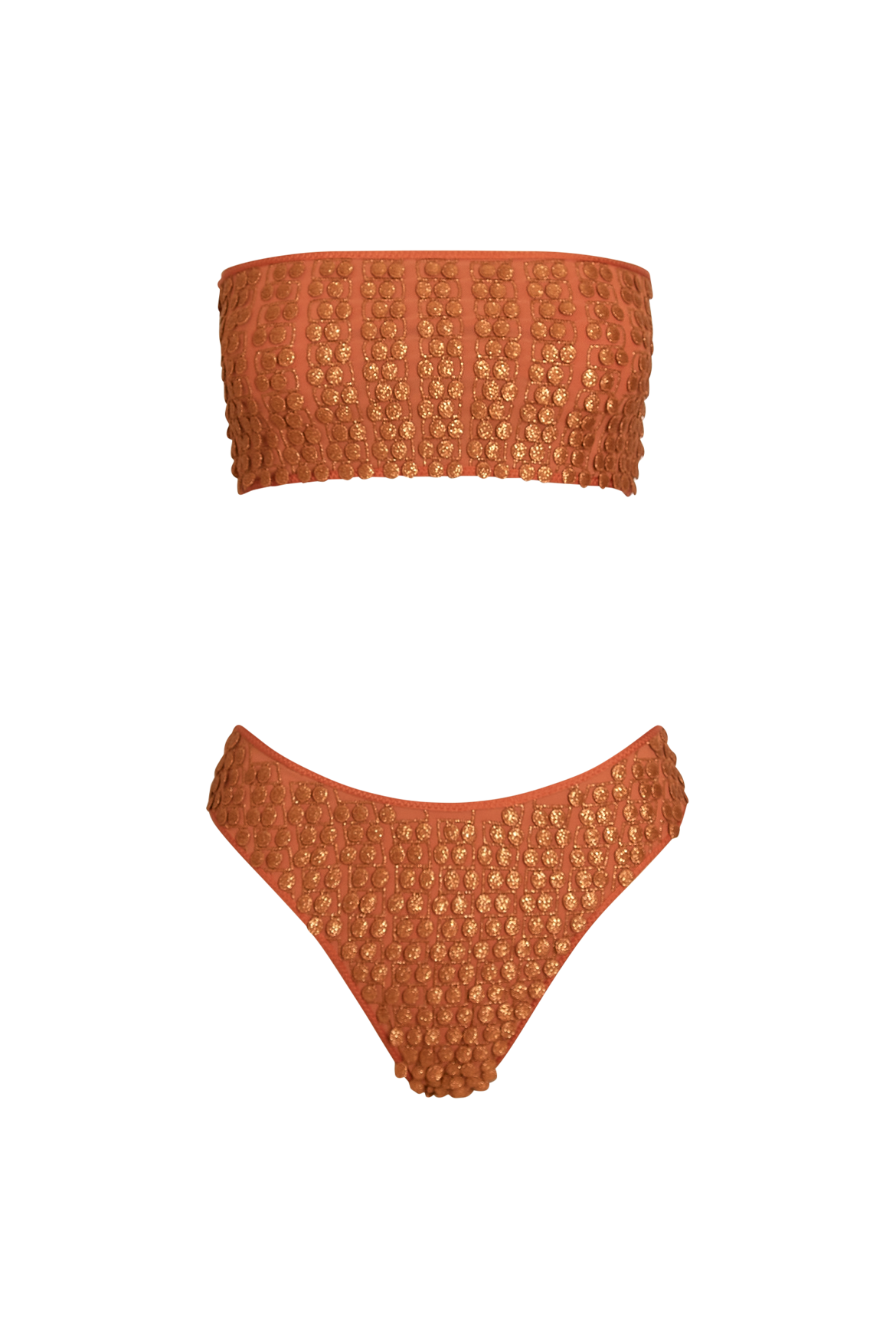 Pom Pom Bandeau Bikini