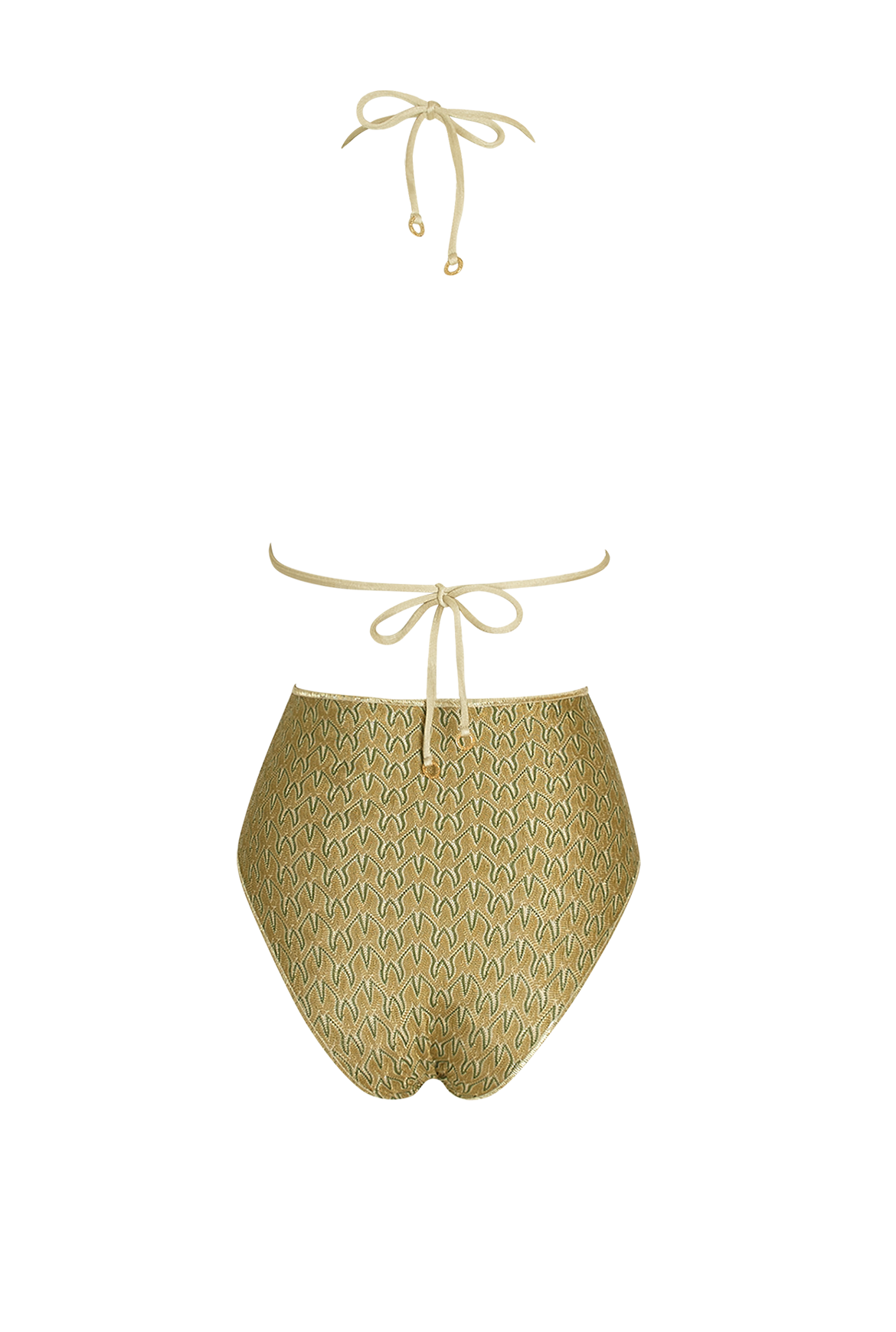 Zig Zag Frill Bikini