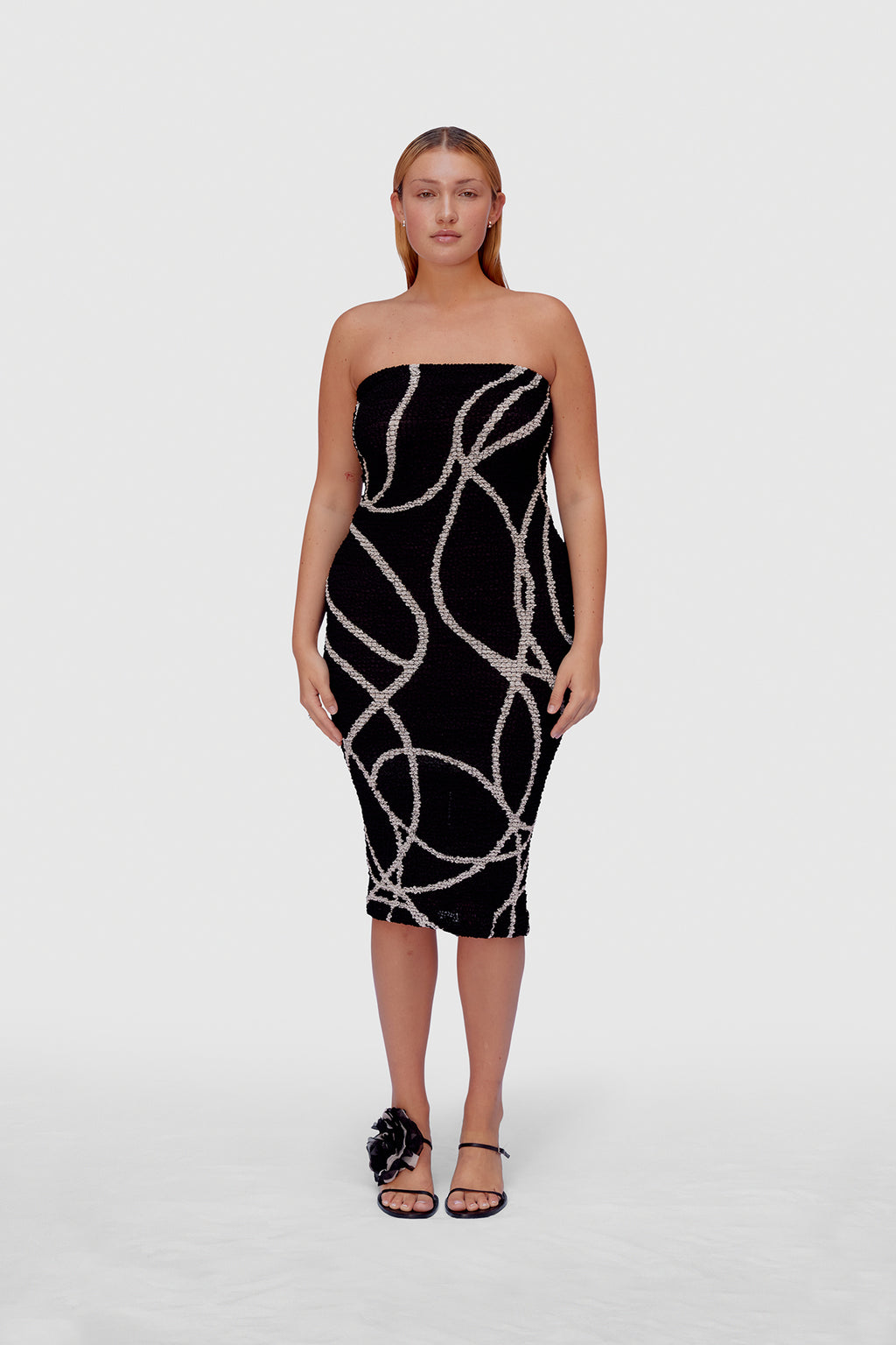 Black & White Nido Dress - Product - Hanna Bloch