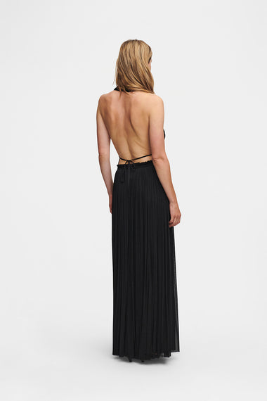 Black Silk Tulle Top, 100% Grade 6A mulberry silk tulle, image 3, HANNE BLOCH