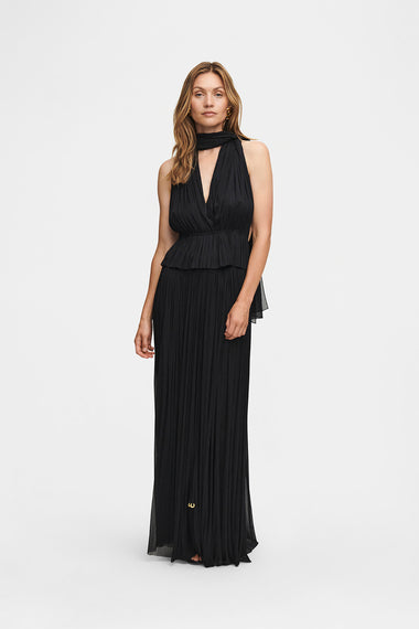 Black Silk Tulle Top, 100% Grade 6A mulberry silk tulle, image 5, HANNE BLOCH
