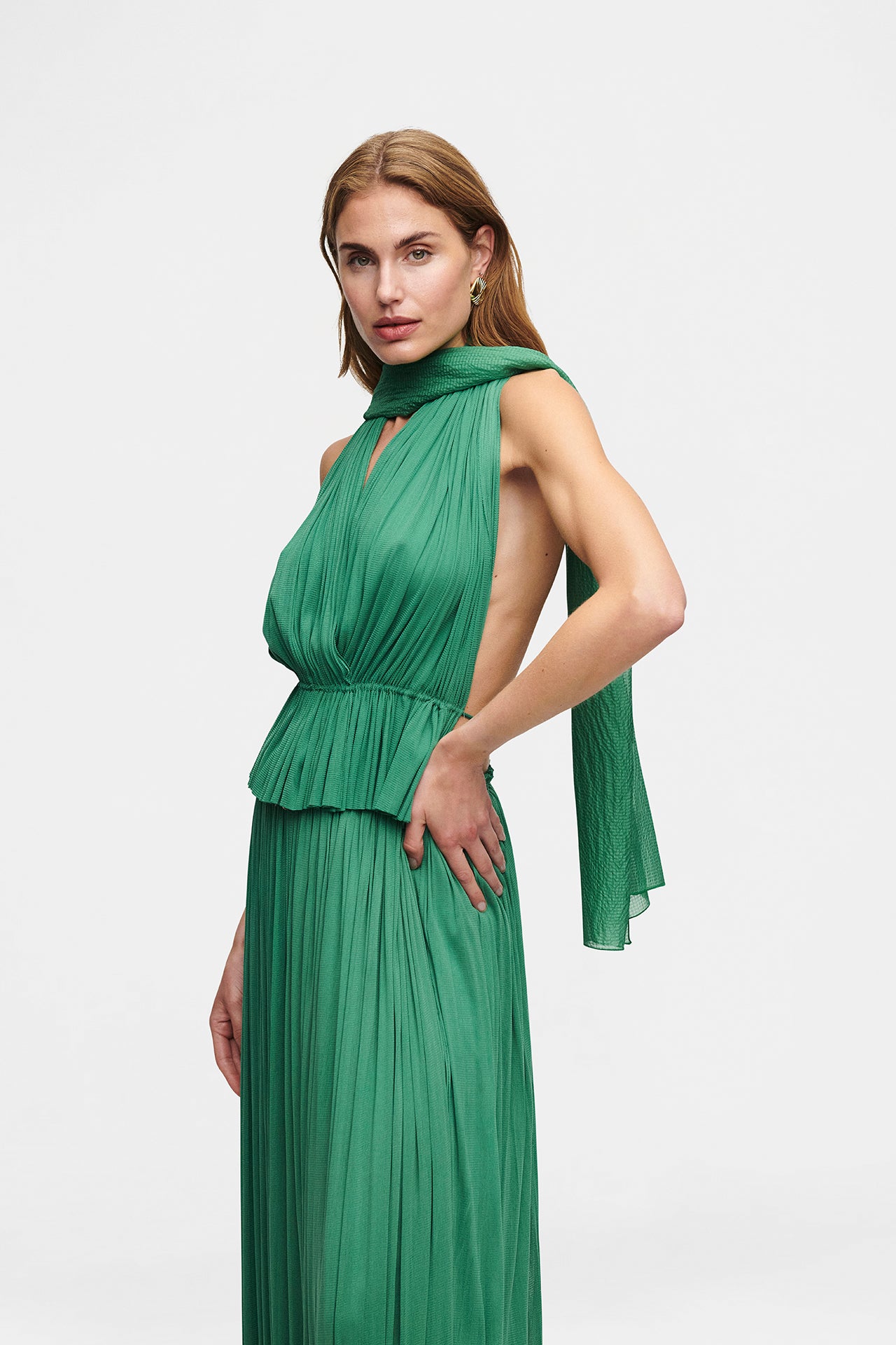 Silk Tulle Top