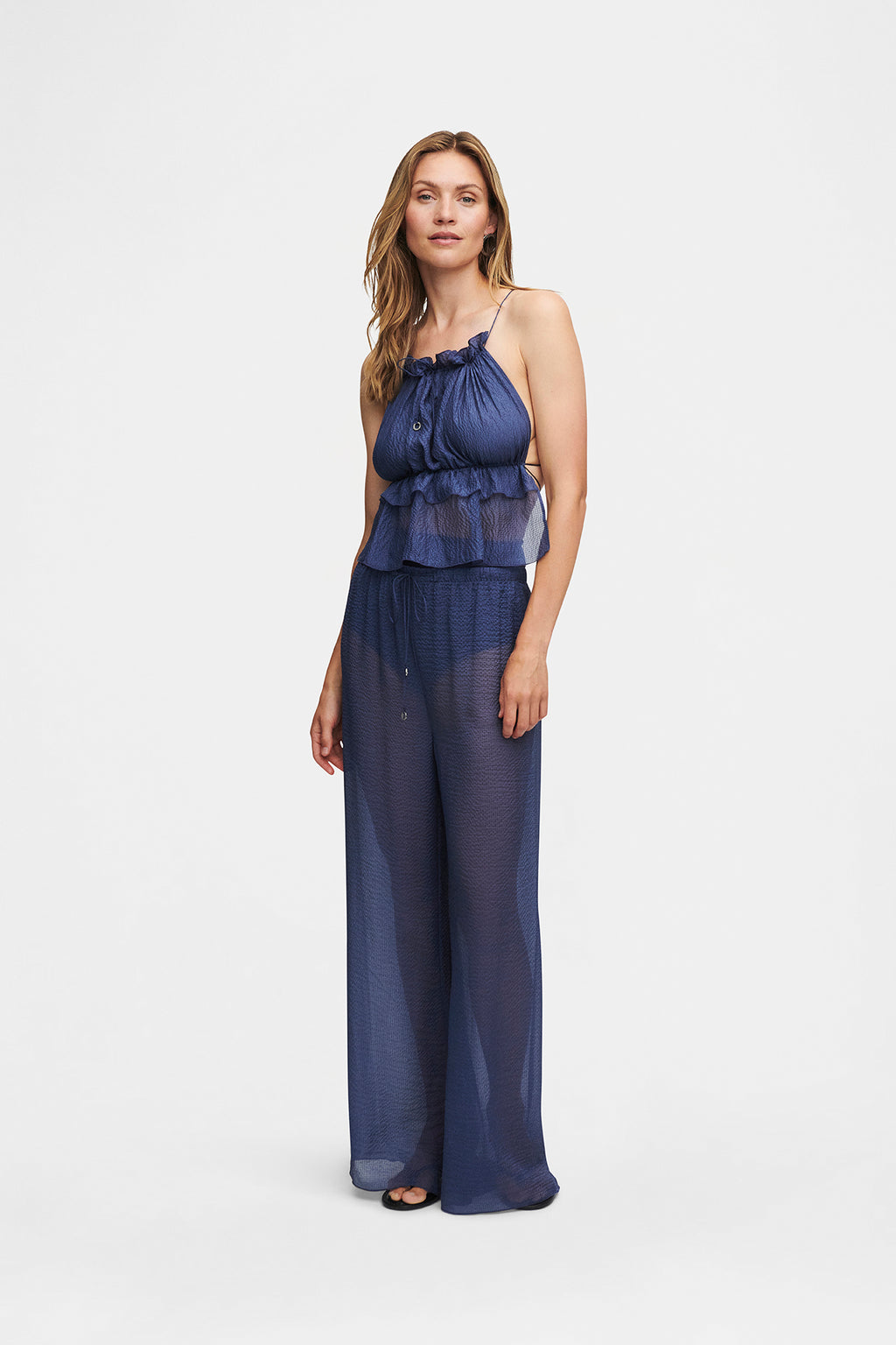 Silk Trousers String Set