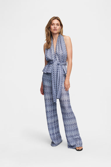 Ocean Knit Trousers, Italian knit, HANNE BLOCH