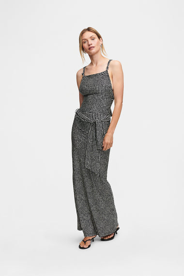 BW Polka Skirt, shown on model wearing size S, HANNE BLOCH