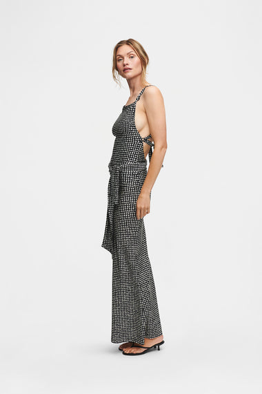 BW Polka Skirt, shown on model wearing size S, HANNE BLOCH