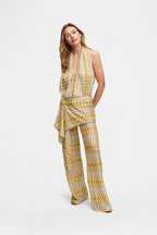Knit Scarf Set / Top