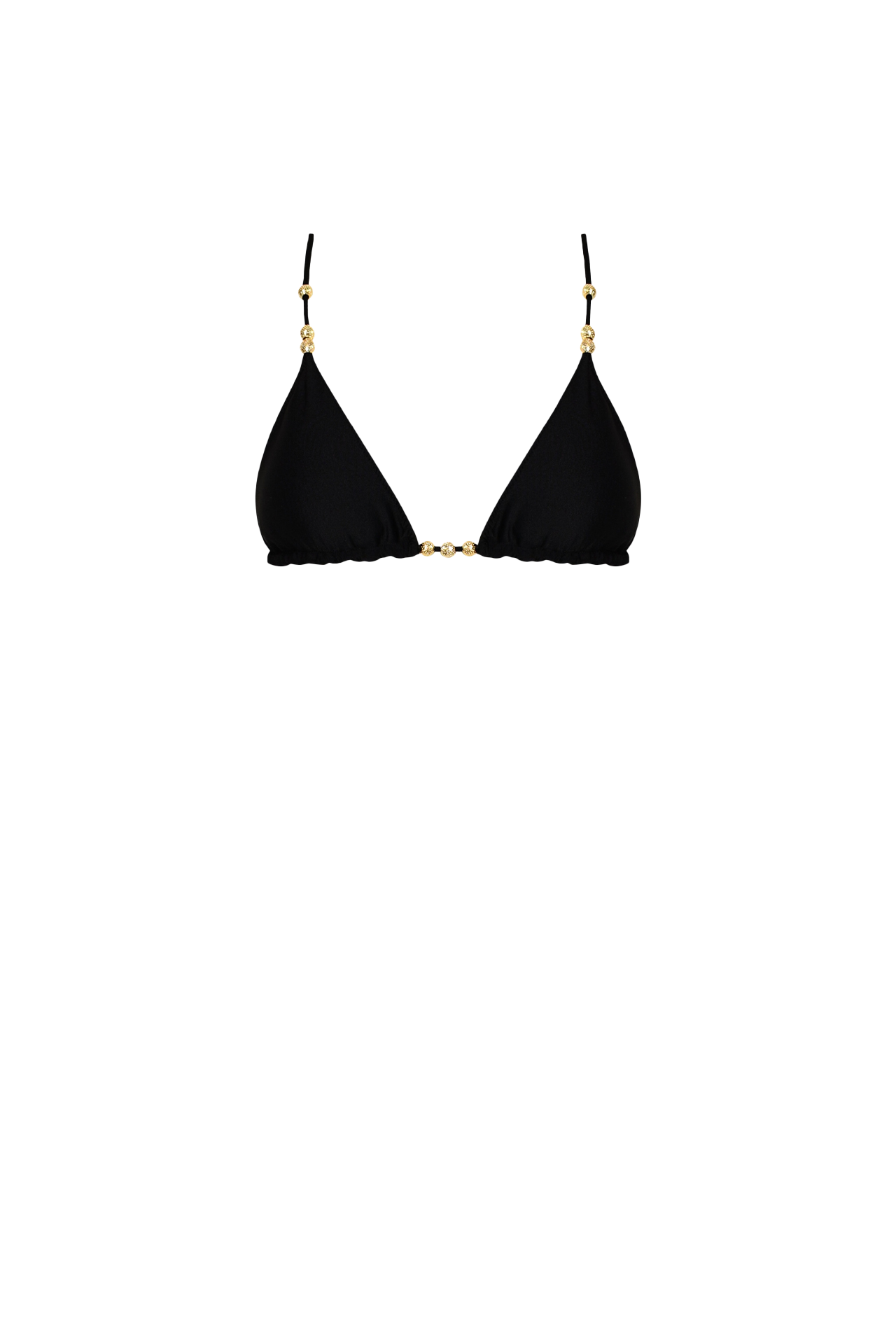 Beads Triangle Bikini - Top