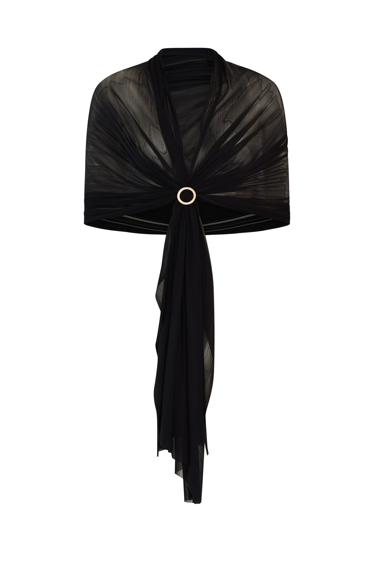 Silk Tulle Scarf