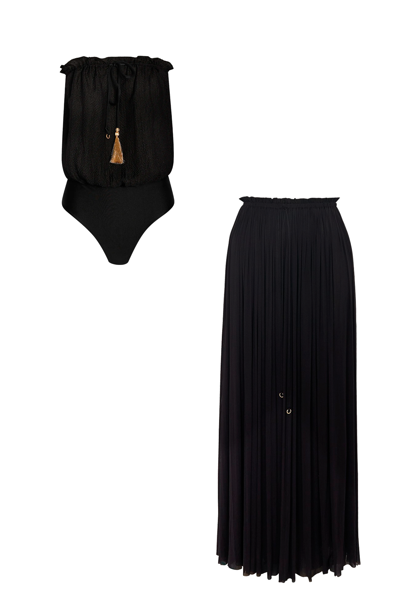Silk Bandeau Set