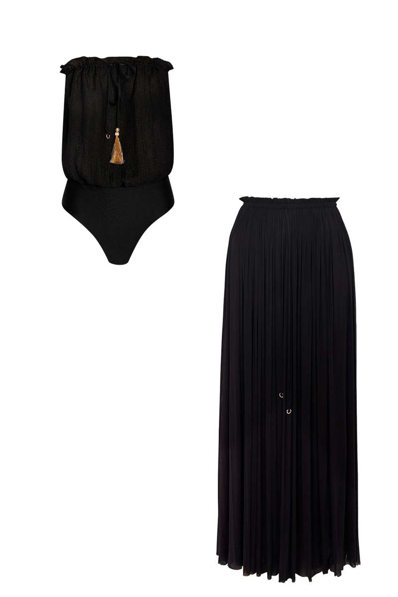 Silk Bandeau Set