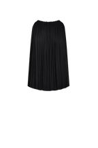 Black Silk Tulle Halter Top