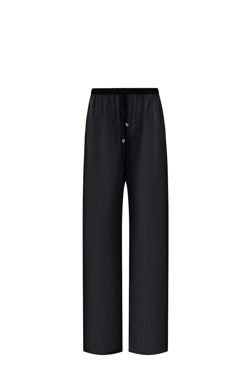Black Silk Pants