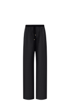 Black Silk Pants