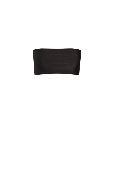 Black Bandeau Top swim top, image 2, HANNE BLOCH