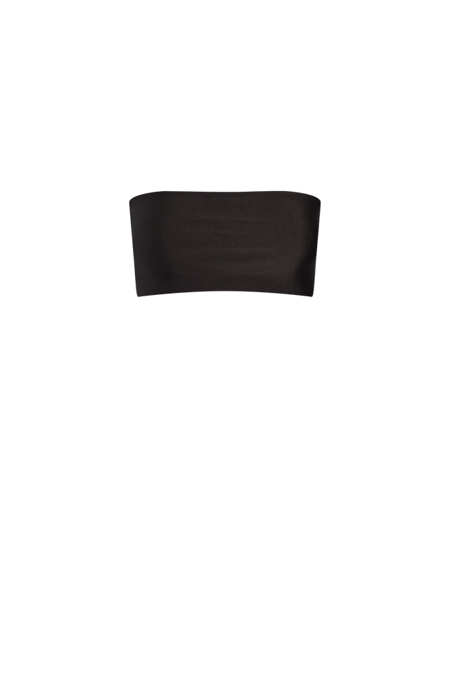 Black Bandeau Top