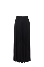 Black Silk Tulle Skirt