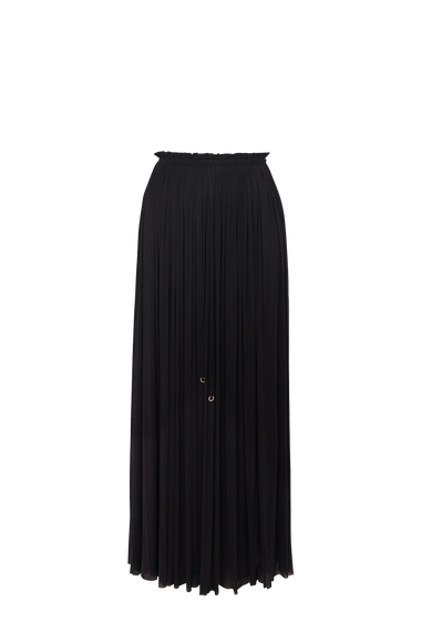 Black Silk Tulle Skirt, floor-length 100% Grade 6A mulberry silk tulle, HANNE BLOCH