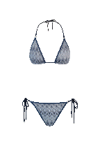 Glitter Knit Reversible Bikini