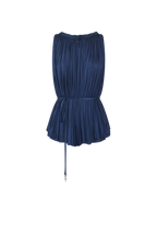 Silk Tulle Halter Top