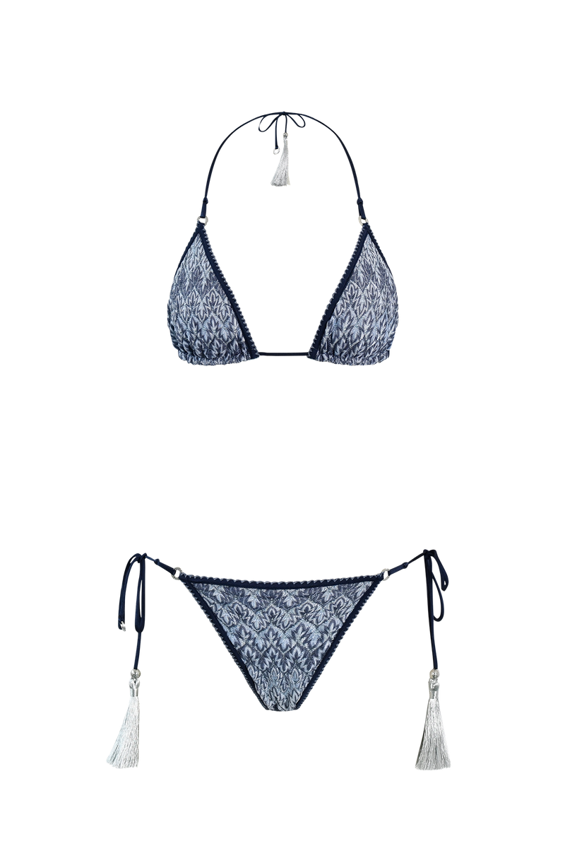 Knit Triangle Bikini