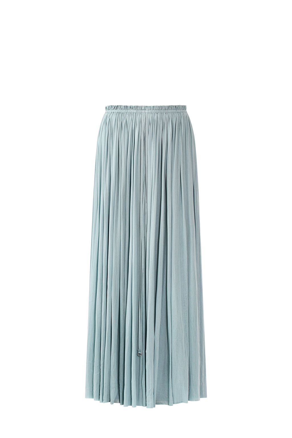 Ice Blue Silk Tulle Skirt