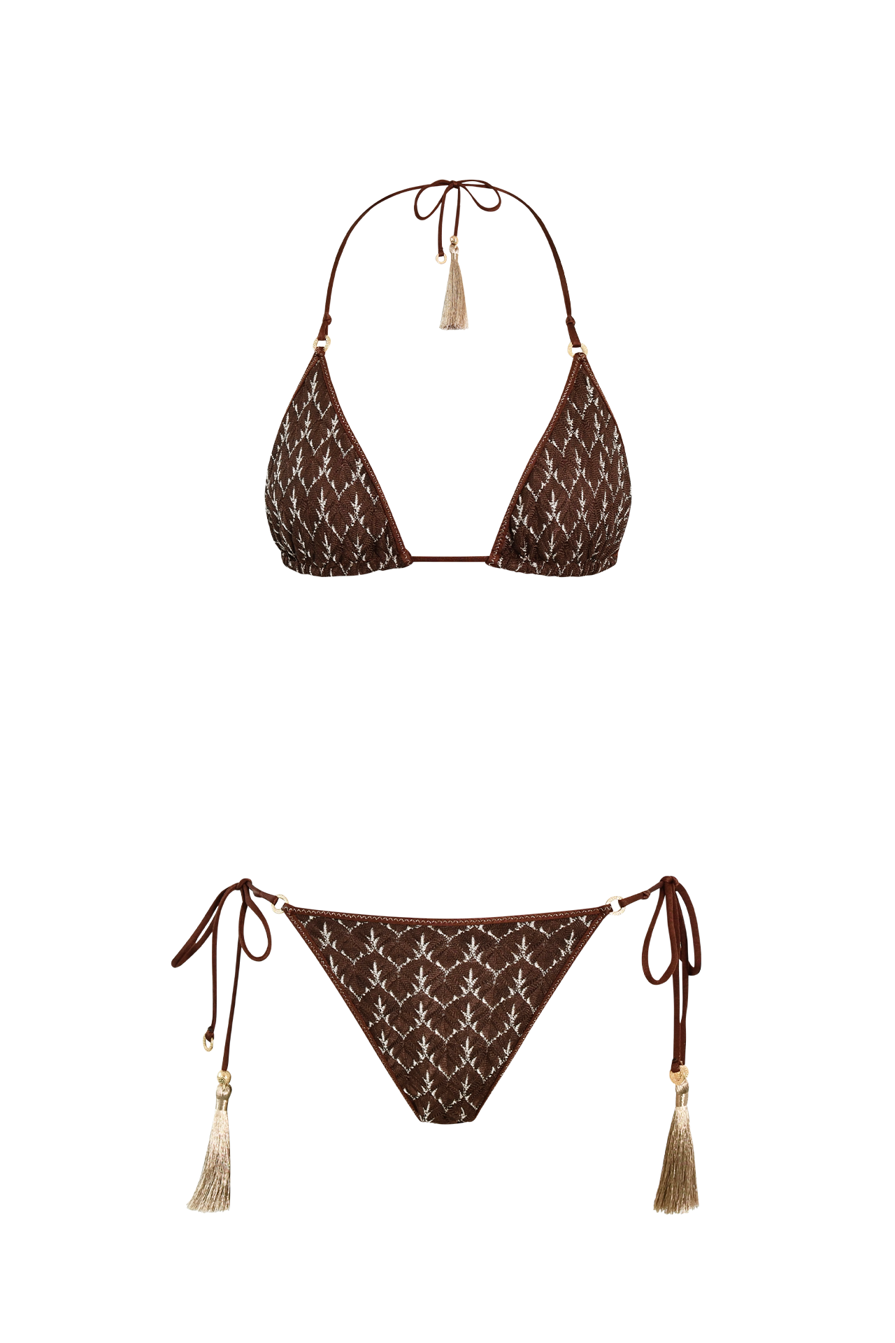 Knit Triangle Bikini