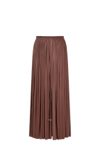 Brown Silk Tulle Skirt