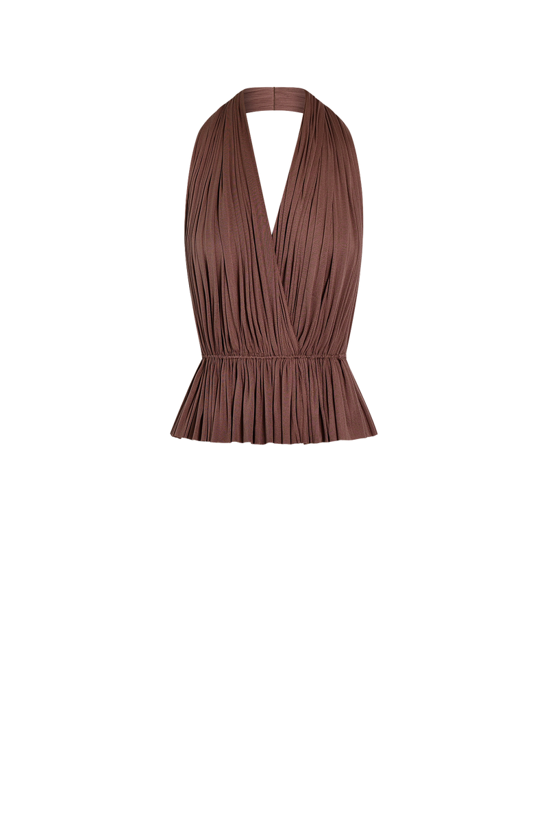 Silk Tulle Top
