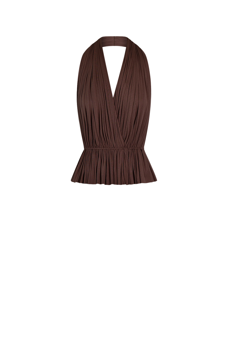 Silk Tulle Top