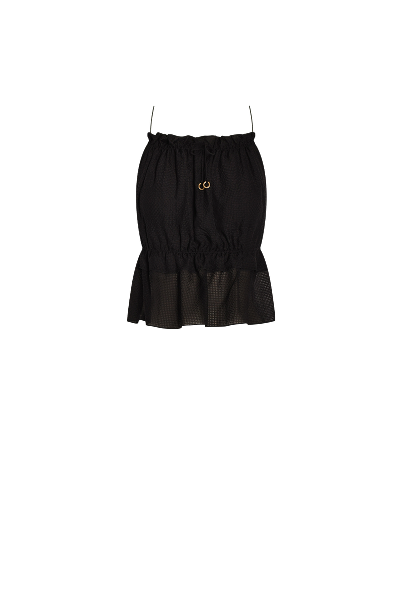 String Silk Top